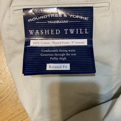 ROUNDTREE &YORKE Relaxed Fit NWT Size 50 Men’s Shorts