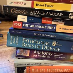 Lot of Medical School Books