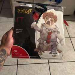 Dog Costume “Pennywise The Clown”
