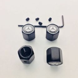 Wheel Rim Tires Air Valve Cover Black