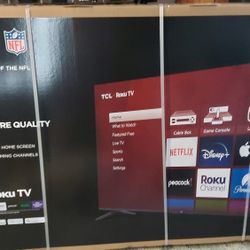 TCL Smart TV 65 inch. New