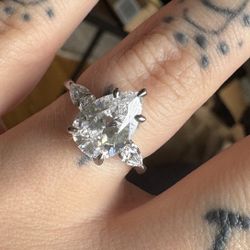 Pear Shaped Ring