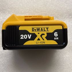 DeWALT XR 6.0 BATTERY NEW NO BOX