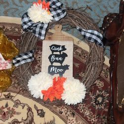 Beautiful country door Wreath 