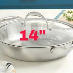 14” Princess House Acero Inoxidable 