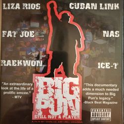 Big Pun: Still not a player (2002) dvd sealed 