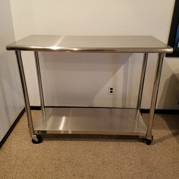 Stainless Steel Rolling Table for Sale in Carlsbad, CA OfferUp