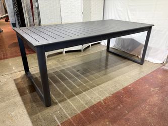 ARTICLE Ofer Dark Gray Outdoor Dining Table