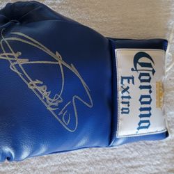 CANELO ALVAREZ AUTOGRAPH BOXING GLOVE
