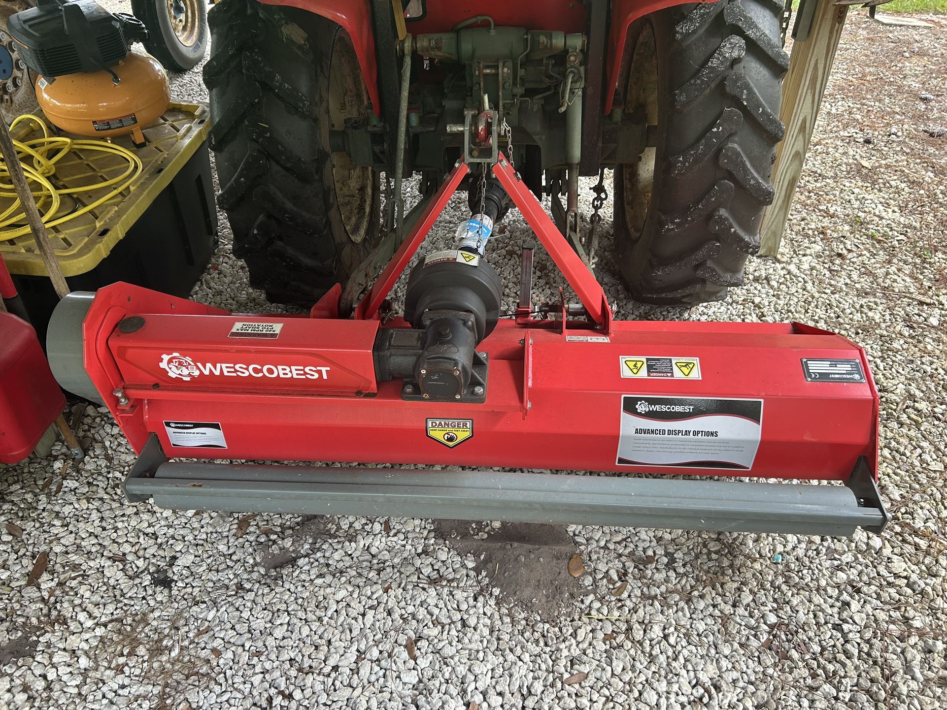 Wescobest Finnish Flail Mower Attachment