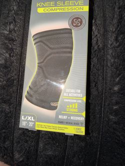 Copper fit knee sleeve compression