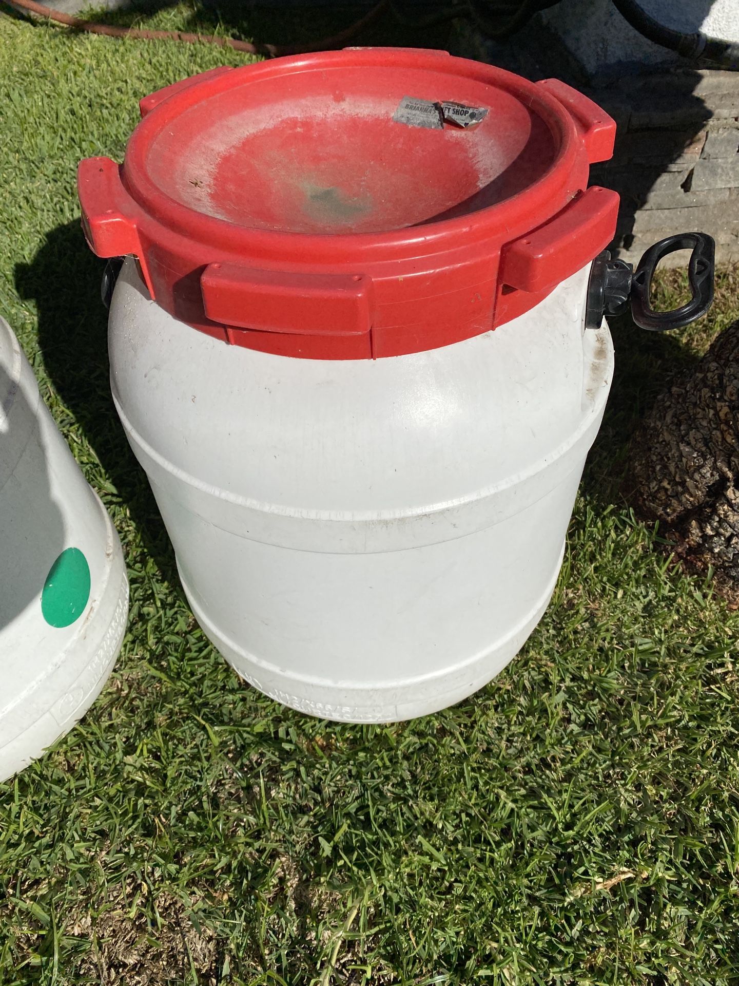 15/20 Gallons Empty Plastic Food Container