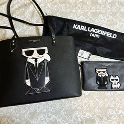 Karl Lagerfeld Purse And Wristlet