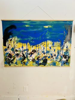 Hand-painted artworks, original, self-painted art on canvas for sale