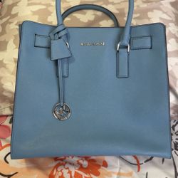 Light Blue Micheal Kors Purse