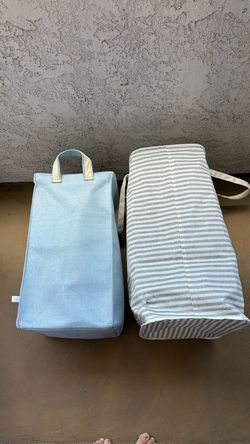 Free two collapsible laundry hampers 2 ft tall