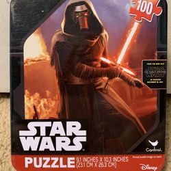 Star Wars Puzzle In Tin Case