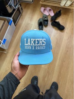 Born x Raised x New Era x Lakers Fitted Hat