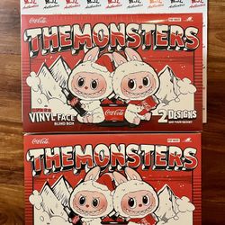 Brand new, sealed The Monsters Coca-Cola Labubu blind box
