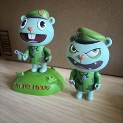 Happy Tree Friends Flippy Statues 