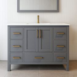 Bathroom Vanity 48”             New In The Box