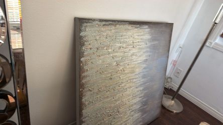 Large Abstract Textured Canvas Wall Art