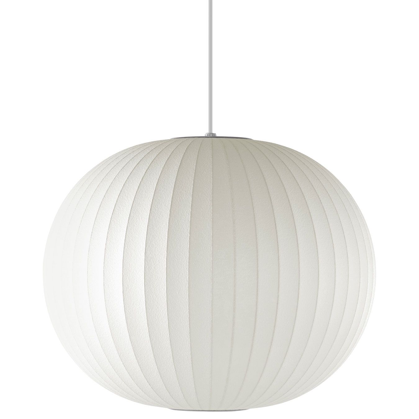 George Nelson Ball Bubble Pendant Lamp - Size Medium - New Open Box - Qty 2 Available