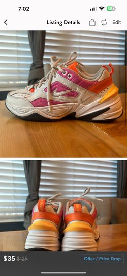 Nike M2K tekno Size 7 