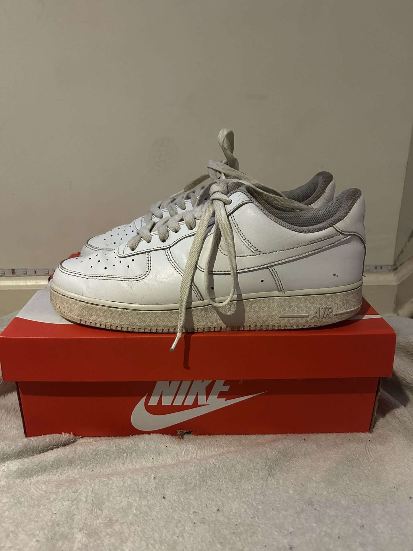 Size 10.5 Nike Air Forces