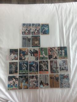 Don Mattingly random baseball card inserts