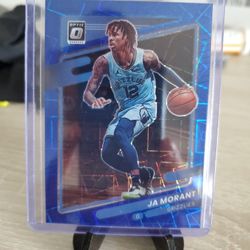 Grizzlies  Ja Morant Refractor  Card