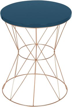 Trendy Rose Gold Base End Table