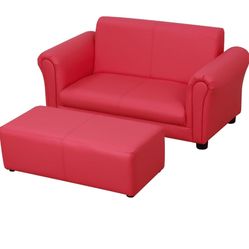 Getifun Toddler/kids Sofa Chair with Ottoman – Open Box, Never Used