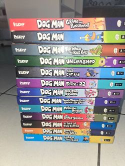 DOG MAN (13 BOOKS)