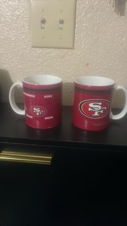 San Francisco 49ers Coffee Mugs Set of 2