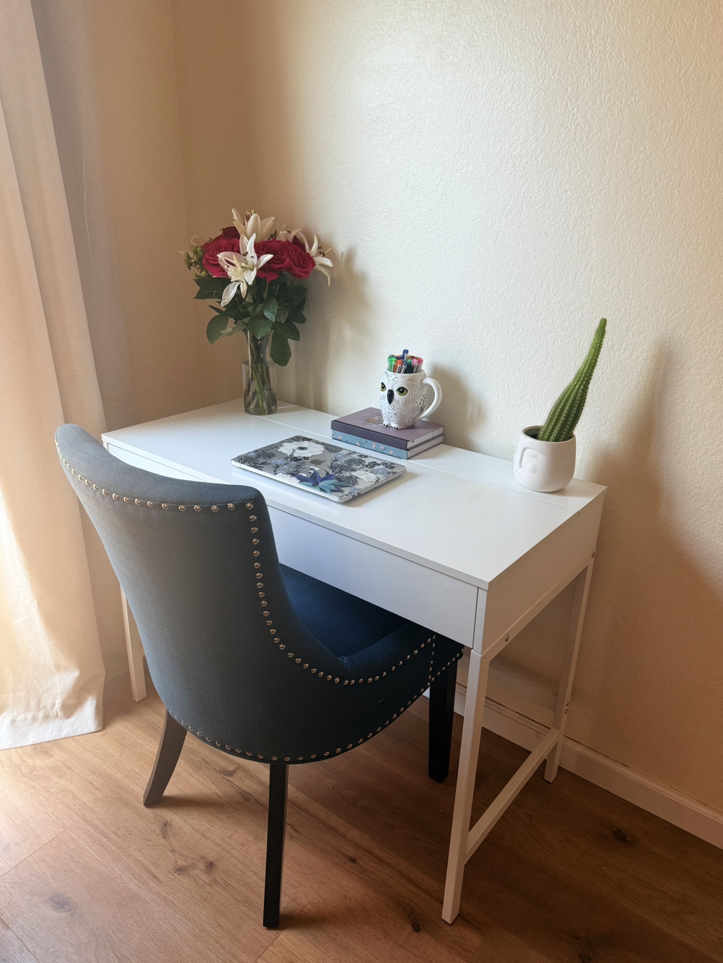 IKEA ALEX Desk – Minimalist White Office Desk