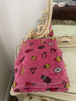 Betsey Johnson Pink Blanket
