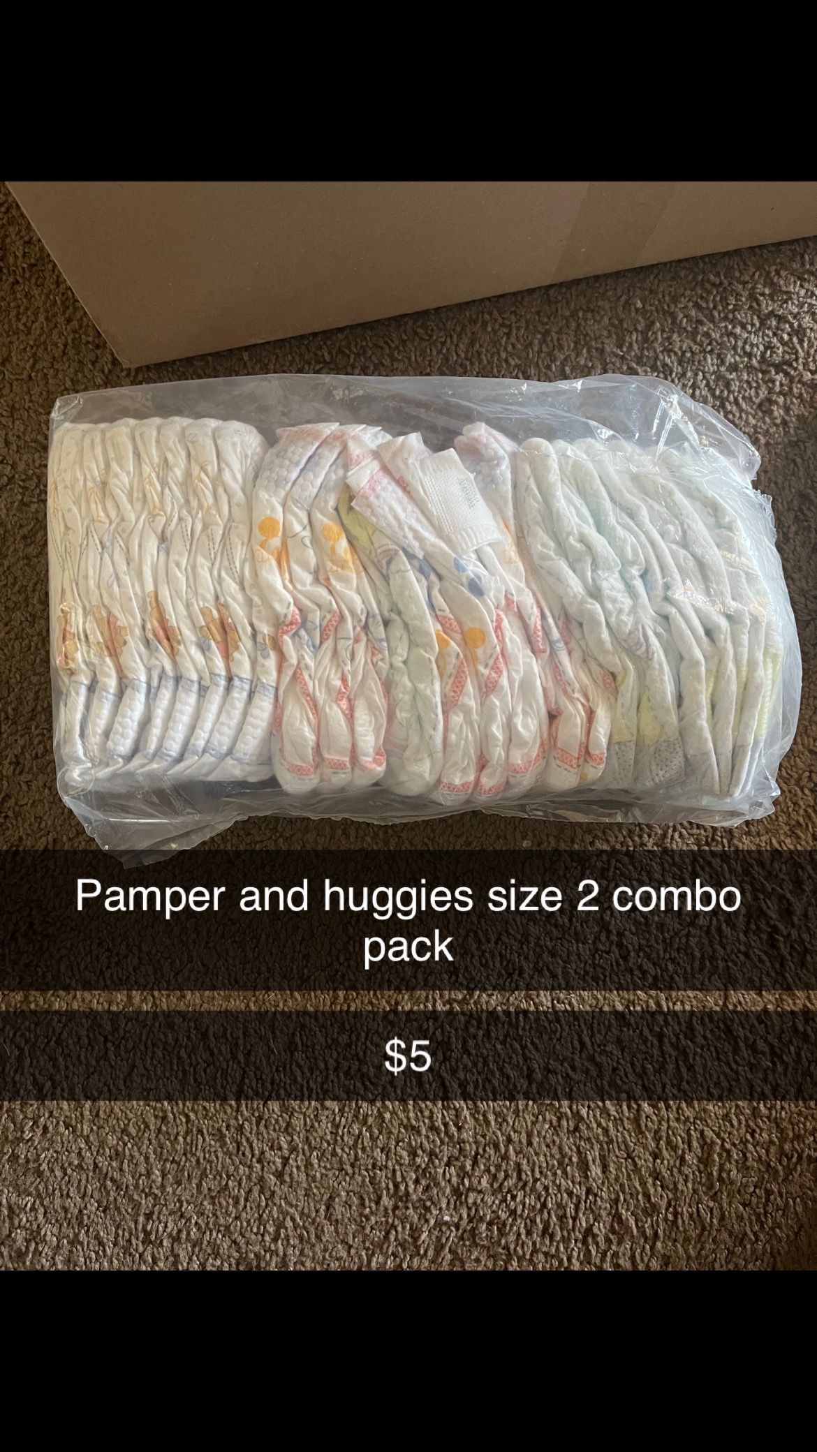Diapers $5-15 Each Sizes Premie - Two