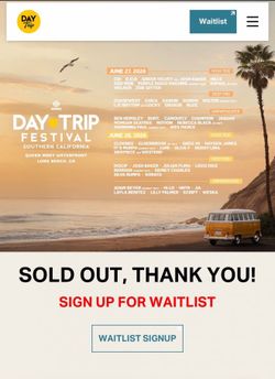 Day trip wristband