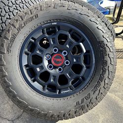 18” OEM 2026 TOYOTA TUNDRA SEQUOIA TRD PRO 2025 BBS FORGED WHEELS FALKEN 285/65/18 97%