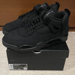 Jordan 4 Black Cat Size 11.5 Mens