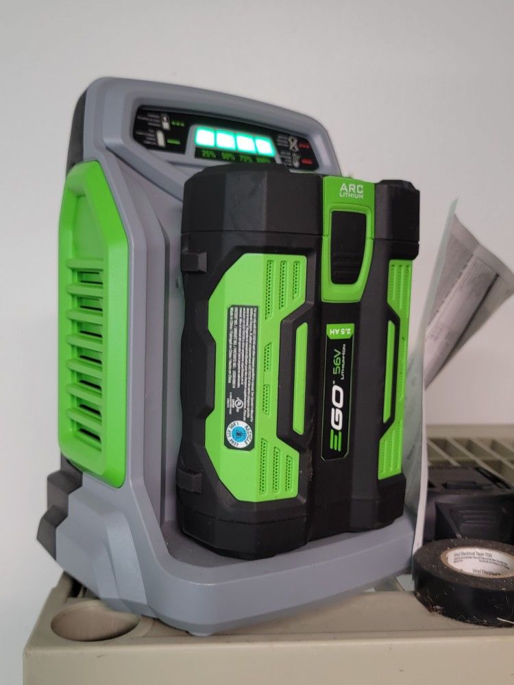 Ego 21" Selfpropelled, Batteries, Chargers, Weed Eater and Blower for