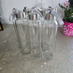 Glass Juice Bottles 