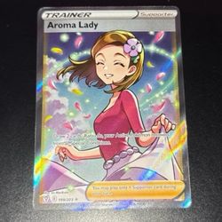 Aroma Lady Trainer Supporter 199/203 Special Illustrations Rare year 2023 NM
