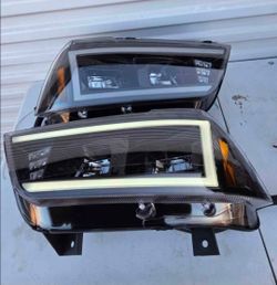 11-14 Dodge Charger LED DRL Projector
Headlights Luces Focos Micas Faros Faroles Headlamps