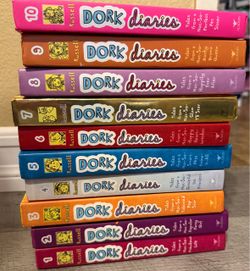 Dork Diaries Books 1–10 Complete Set