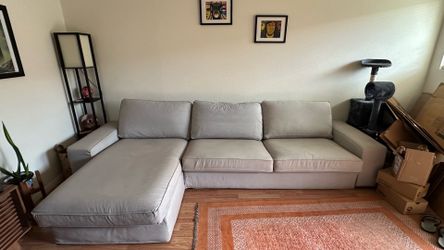 Ikea Kivik sectional with chaise