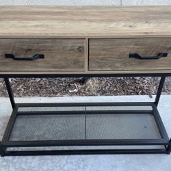 2 Drawer Console Table 