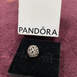 Pandora Charm Retired (Open Your Heart. )