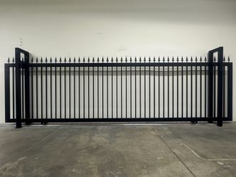 5ft×24ft flat spike knockle sliding gate